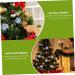 Alipis 100 Pcs Round Crafts Beads Winter Christmas Tree Accessories Mint Christmas Socks Christmas Tree Pendant Candy Charm Decorations DIY Charms Candy Accessories Scattered Beads - Buy Online on SooperMarket.com