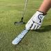 Mazel Golf Putting Alignment Rail Trainer for Precision Distance Control and Instant Feedback - Alloy Steel Putting Aid with Ring and Practice Ball - Buy Online on SooperMarket.com
