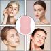 Face Cleansing Brush Small Deep Cleaning Face Brush Silicone Scrubber - Ergonomic Grip Women Men Face Scrubber for Massaging for Travelling Dormitory Pink - Buy Online on SooperMarket.com