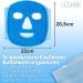Buy IceHOF Cool Mask Face - Reversible Plush Fabric with Velcro Fastener & High-Quality Cooling Gel | Optimal Comfort & Storage Bag Included - Buy Online on SooperMarket.com