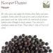 Cambodian Kampot Pepper - Premium Black Peppercorns 40g - Buy Online on SooperMarket.com