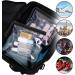 ECOHUB Airport Security Liquids Bags - 2 Black EVA Airport Liquid Bags 20x20cm, Airline Approved Clear Toiletry Bags with Zip Lock & Strap for Travel - Buy Online on SooperMarket.com