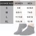 CELSERSPORT 6 Pack Running Ankle Socks - Cushioned Low Cut Athletic Tab Sport Socks for Men and Women - Black/Grey (Large) - Buy Online on SooperMarket.com