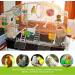 YUEPET Bird Shredder Toys 4 Pack - Small Parrot Chewing & Foraging Toys for Parakeets, Lovebirds, Cockatiels - Hanging Parrot Cage Toy - Buy Online on SooperMarket.com