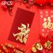 Folpus 6X Chinese Lunar New Year Red Envelopes Red Pockets Present Best Wishes Hong Bao for Graduation Spring Festival Birthday Style A - Buy Online on SooperMarket.com
