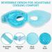 MIVORA Cooling Gel Mask for Puffy Eyes Reusable Hot Cold Therapy for Migraine Headache Dark Circles Dry/Swollen Eyes Sinus Pain Light Blue (blue+pink) - Buy Online on SooperMarket.com