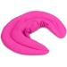 Buy Pink Neck Pillow with Stand-Up Collar | Comfort & Heat Pad - Rapeseed Filling | International Shipping Available - Buy Online on SooperMarket.com