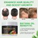 100% Pure Batana Oil for Hair Growth - Dr Sebi Organic Oil from Honduras | Prevent Hair Loss & Promote Thickness for Men & Women - 4.2 oz - Buy Online on SooperMarket.com