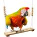 Handmade USA Chicken Swing Toy for Coop - Natural & Durable Perch for Rooster, Hens, Chicks - Entertainment & Stress Relief for Poultry & Parrots - Buy Online on SooperMarket.com