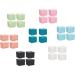Betz 20 Piece Face Cloth Set Neapel - 100% Cotton - Green - 30 x 30 cm - Pack of 20 - Buy Online on SooperMarket.com