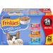 Purina Friskies Seafood & Chicken Lovers Wet Cat Food Variety Pack 24 x 156g Cans Brown (45078) & Wet Cat Food Saucy Seafood Variety Pack - 24 x 156 g Can (24 Pack) Wet Cat Food + Wet Cat Food 24 Pack - Buy Online on SooperMarket.com