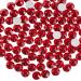 Beadsland 1440 pieces flat back rhinestones nail crystals rhinestones for nails dark red SS20 (4.6-4.8mm) dark red SS20/1440PCs