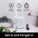 Smart WiFi Essential Oil Diffuser & Humidifier - 200ml Ultrasonic, Alexa & Google Home Compatible - Voice Control, LED Lights, Timer - Easy App Setup - Buy Online on SooperMarket.com