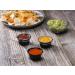 2 oz - 100 Sets Black Disposable Plastic Portion Cups with Lids for Jello Shots, Meal Prep, Sauce, Crafts & More - Buy Online on SooperMarket.com