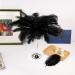 Soarer Black Ostrich Feathers Bulk - 30pcs 8-10 inch for Wedding Party Centerpieces & Home Decor - DIY Crafts (Black) - Buy Online on SooperMarket.com
