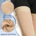 Medical Compression Stockings for Men & Women | Thigh Support 20-30 mmHg for Varicose Veins & Edema Beer Beige Klein - Buy Online on SooperMarket.com