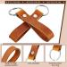 Shop Nuen 4-Piece Leather Key Ring Set | Durable Leather Keychains with Metal Loops for Cars | Stylish Key Accessories - Buy Online on SooperMarket.com