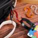 10 Pack Metal S Carabiners - 50mm/40mm Double Carabiner Snap Hooks for Camping Hiking & Home - 5 Color Options - Buy Online on SooperMarket.com