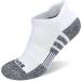 BERING Kids' Athletic Ankle Socks 6 Pairs - White Low Cut Tab for Youth Boys Girls (Large) - Buy Online on SooperMarket.com