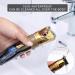 Hatteker Professional Hair Clippers and T-Blade Trimmer Kit for Men - Gold 17 Piece Set | Cordless Beard Barber Clipper, Haircut Grooming Kit, IPX7 Waterproof - Buy Online on SooperMarket.com