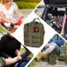 Buy Crisis First Aid Bag | Tactical EDC IFAK Pouch for Outdoor & Camping | Travel Pharmacy & Motorcycle Gear - Buy Online on SooperMarket.com