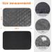 Self-Heating Cat Mat - Thermal Pet Bed Mat - 16 x 20 - Grey - Buy Online on SooperMarket.com