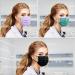 Adult 4-Ply Disposable Soft Face Mask - Breathable Safety Black Mask - Buy Online on SooperMarket.com
