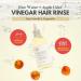Rice Water & Apple Cider Vinegar Hair Rinse - Gentle Scalp Cleanser for Hair Growth, Dandruff Treatment - 10fl.oz - Buy Online on SooperMarket.com