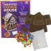 Mini Halloween Gingerbread Haunted House Kit - DIY Edible Decorations for Seasonal Crafts - 4x3 Inches - Buy Online on SooperMarket.com