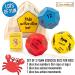 Covelico Kids Exercise Dice | Movement Games for Active Play | Physical Education Equipment for Fun Workouts - Buy Online on SooperMarket.com