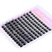 Self-Adhesive Lash Clusters Kit - 9-13mm No Glue Needed Individual False Eyelash Extensions | Wispy Reusable Soft Band | Beginner-Friendly DIY Beauty Solution - Buy Online on SooperMarket.com