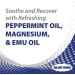 Blue-Emu Recovery Bath Pods for Sore Muscles & Joints - Magnesium, Peppermint Oil & Emu Oil - 2 Pack - Buy Online on SooperMarket.com