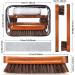 4 Pcs Horsehair Shoe Brush Kit with Polishing Daubers & Applicators - Leather Care Brushes Set for Shine Cleaning - Includes Cloth and Bag (Shoe Brush Set E) - Buy Online on SooperMarket.com