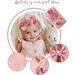 20pcs Baby Headbands Grosgrain Ribbon Bows Girls Headbands Elastic Nylon Hairbands - Hair Accessories for Newborns, Infants, Toddlers, Kids - 6 Inches - Buy Online on SooperMarket.com