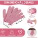Sibba Exfoliating Gloves for Shower - Natural Loofah Bathing Gloves for Body and Face - Dead Skin Remover - Double Sided Microfibre - Adults and Kids (Red) - Buy Online on SooperMarket.com