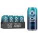 Sparkling Ice +Caffeine Blue Raspberry Sparkling Water. Caffeinated Sparkling Water from Coffee Beans and Green Tea Extracts for the Perfect Pick-Me-Up. 473 mL (Pack of 12) Blue Raspberry (Caffeine) 473 ml (Pack of 12)