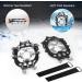 Bluever Ice Klampen Crampons - 32 Stainless Steel Spikes for Mountain Shoes | Ideal for Hiking Trekking Climbing & Winter Activities | XL Size Available - Buy Online on SooperMarket.com