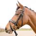 HORZE Soft Elastic Rein-Aid Inserts | Improve Riding Contact | Black One Size - Buy Online on SooperMarket.com