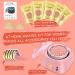 Bouvetan At-Home Waxing Kit for Women - 17.5oz Hard Wax Beads - Ideal for Face, Eyebrow, Armpit, Arms, Legs, Bikini - Includes 20 Wax Sticks - Rose Scented - Buy Online on SooperMarket.com