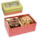 Jaiccha Ghasitaram Dryfruits Hamper- box with 2 Jars of Chocolate Coated Almonds and Roasted Cashews |Gift for Diwali Holi Rakhi Valentine Christmas Birthday Anniversary Her Him|