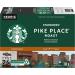 Starbucks French Roast Dark Roast Ground Coffee K-Cup Pods 44 ct Box & Pike Place Medium Roast K-Cups Single Serve Keurig Compatible Coffee Pods for Keurig Brewers - 24 Capsules - Buy Online on SooperMarket.com