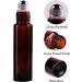 24 Pack Inice Roller Bottles for Aromatherapy Essential Oils - Amber Glass 10ml Refillable Containers with Accessories and Roller Ball - Buy Online on SooperMarket.com