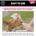Biodegradable Anti-Fungal Ear Wipes for Dogs & Cats | 100 Soothing Cleaning Wipes | Gentle & Quick Solution for Ear Wax & Itchiness - Buy Online on SooperMarket.com