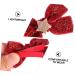 ABOOFAN 4 Pairs Bow Tie Bowknot Hairbands Barrette Ponytail Hair Ties Elastic Hair Band Elastic Hair Tie Christmas Bowknot Hairpin Bowknot Barrette Bride Star Shape Fabric Props - Buy Online on SooperMarket.com