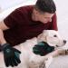 COOLJOB Patented Pet Grooming Gloves with Web - Reusable & Washable Brush for Dogs, Cats, Horses - Hair Remover & Massage Tool - Shedding Supplies for Washing & Bathing - Men's One Size - Buy Online on SooperMarket.com