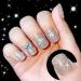 YTD Likomey Reflective Glitter Gel Nail Polish 15ml - Champagne Gold Sparkly Disco DJ Nail Gel - UV Soak Off Varnish for Salon & DIY Manicure - Buy Online on SooperMarket.com
