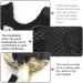 Buy Nizirioo Cat Harness & 2 Safe Cat Dishes - Stylish Black Set for Small Medium Pets - Buy Online on SooperMarket.com