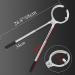 26.8 Stainless Steel Crucible Tongs for 6KG Graphite Crucibles - Heavy Duty Clamp Pliers for Jewelry Casting - Buy Online on SooperMarket.com