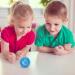 Relaxdays Hedgehog Ball Set of 12 - Colorful LED Bouncy Balls for Kids - 4 Flashing Colors 6.5 cm - Buy Online on SooperMarket.com