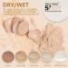 FantasyDay 5 in 1 Makeup Setting Powder Pressed Powder Cosmetics Powder Foundation Longwear Coverage with a Mattifying Finish Water- and Heat-Resistant Shine & Oil Control - Buy Online on SooperMarket.com
